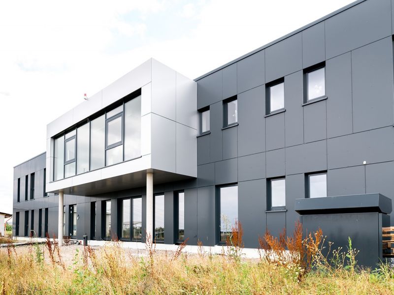 Weitere Ansicht der Fassade