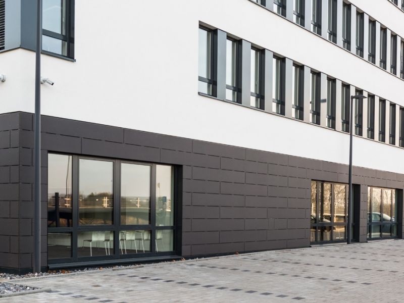 Weitere Ansicht der Fassade