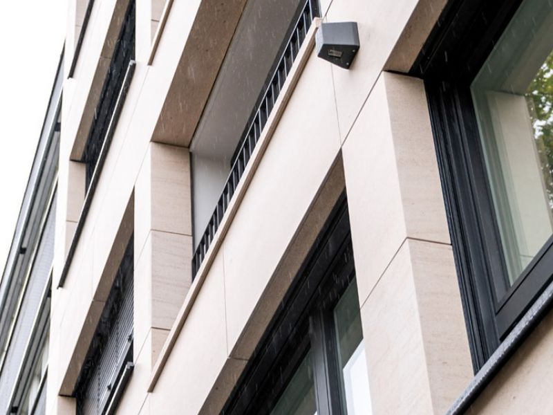 Weitere Ansicht der Fassade