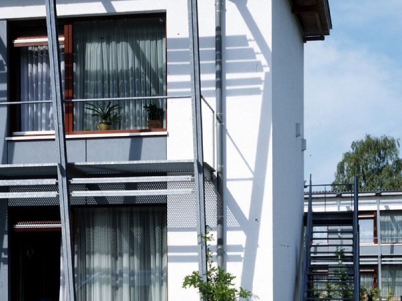Weitere Ansicht der Fassade