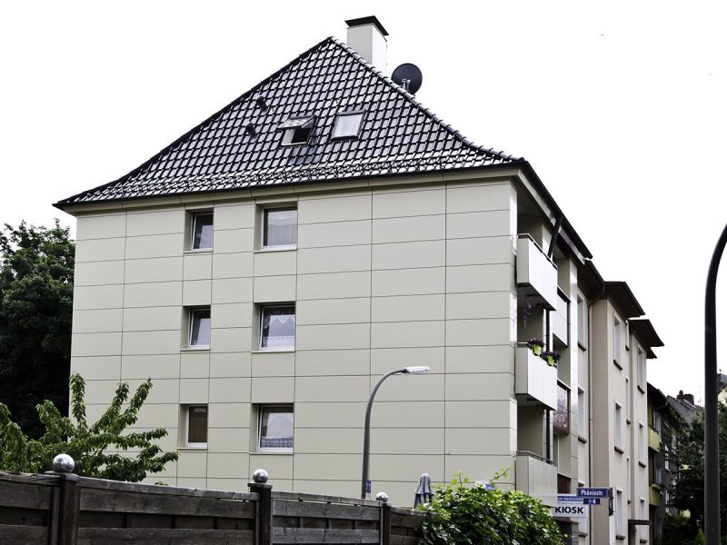 Weitere Ansicht der Fassade