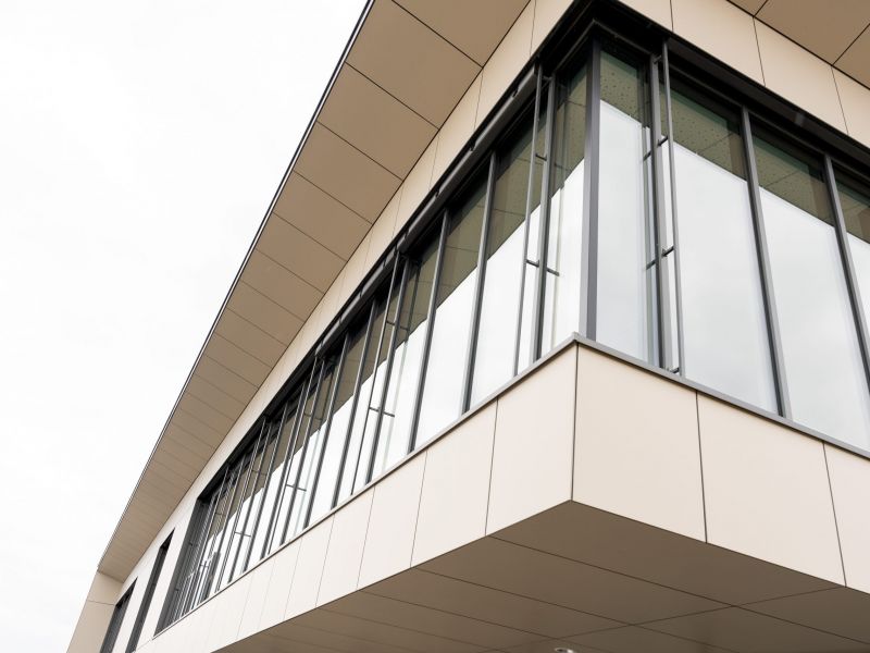 Weitere Ansicht der Fassade