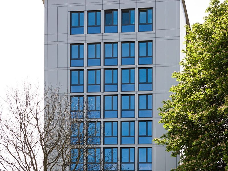 Weitere Ansicht der Fassade