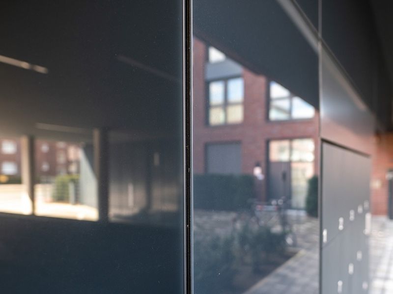 Weitere Ansicht der Fassade