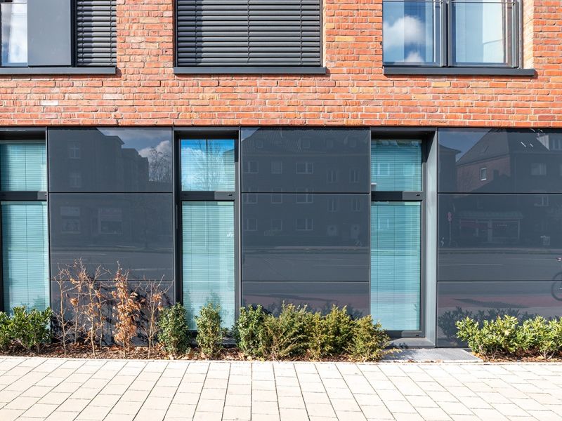 Weitere Ansicht der Fassade