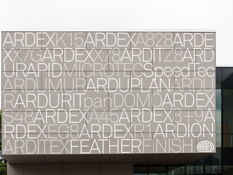 Weitere Ansicht der Fassade