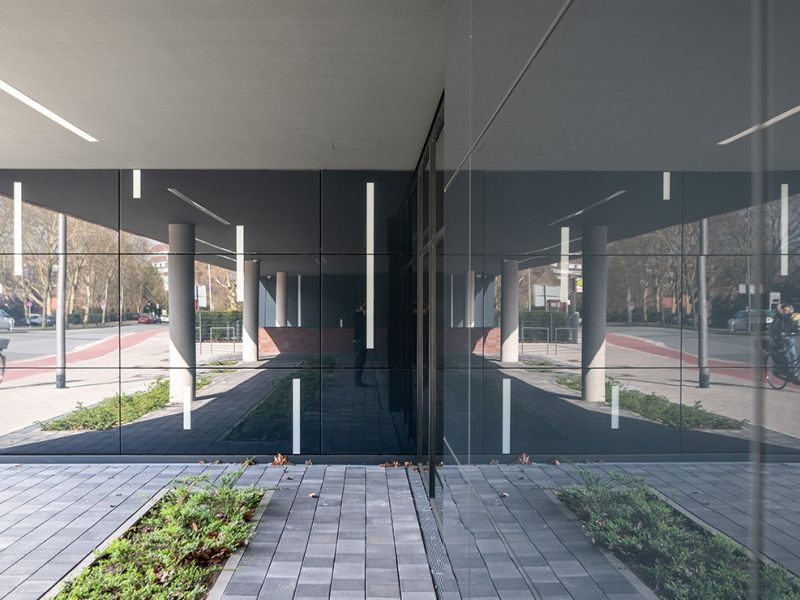 Weitere Ansicht der Fassade