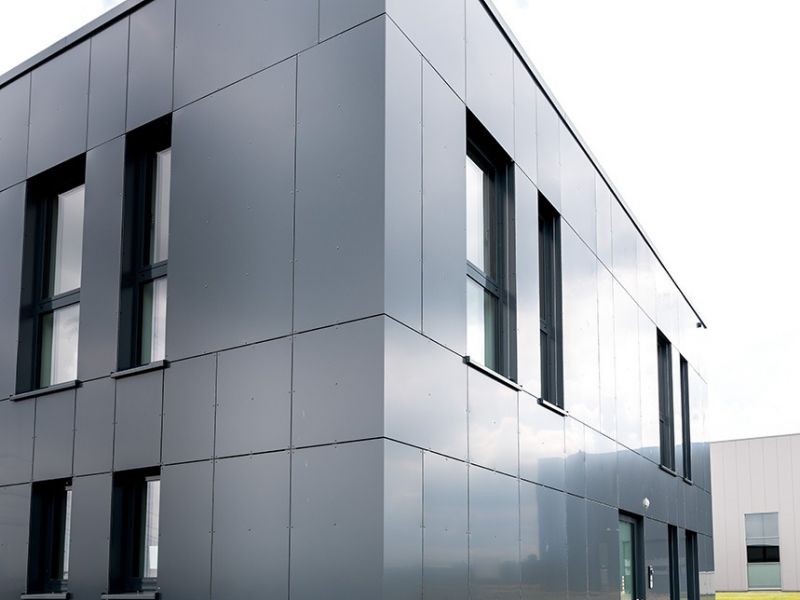 Weitere Ansicht der Fassade