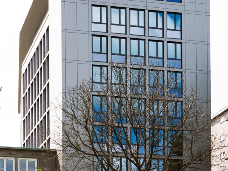 Weitere Ansicht der Fassade
