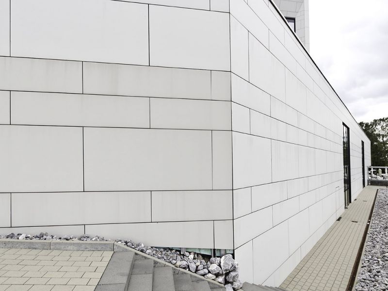 Weitere Ansicht der Fassade