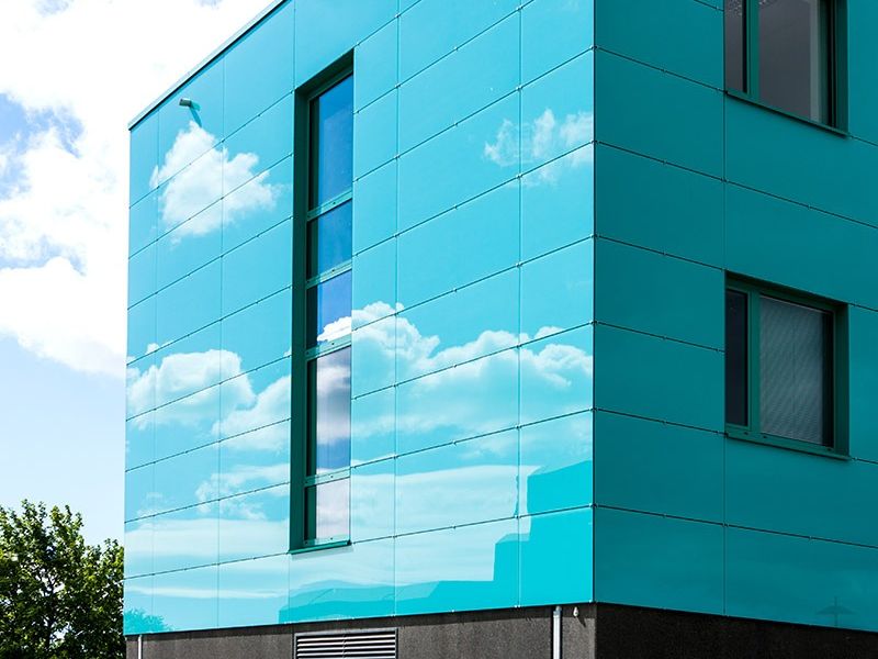 Weitere Ansicht der Fassade