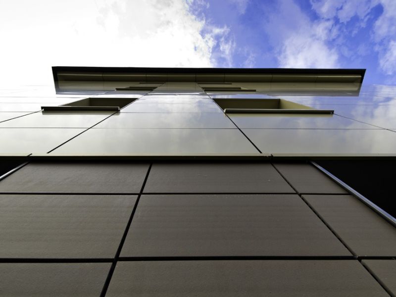 Weitere Ansicht der Fassade