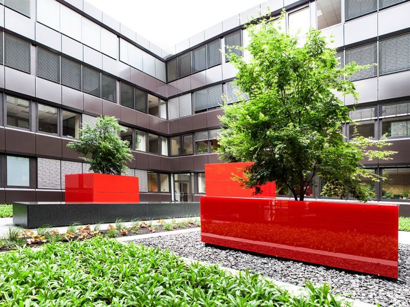 Weitere Ansicht der Fassade