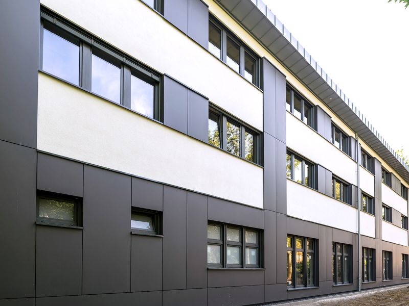 Weitere Ansicht der Fassade