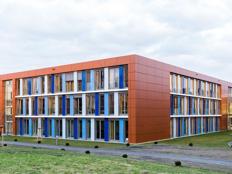Weitere Ansicht der Fassade