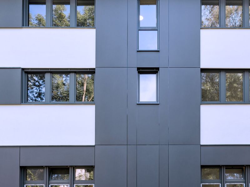 Weitere Ansicht der Fassade