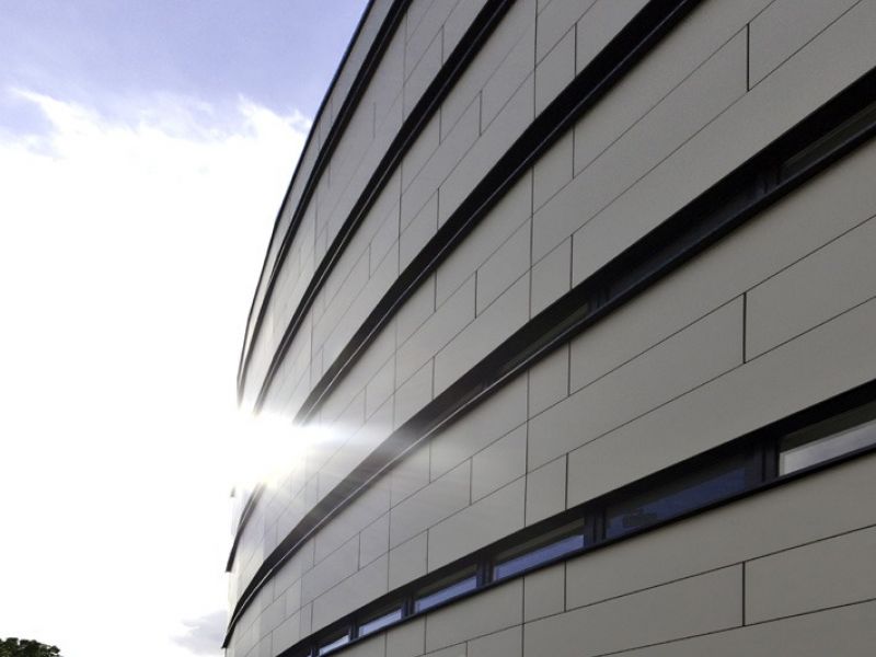 Weitere Ansicht der Fassade