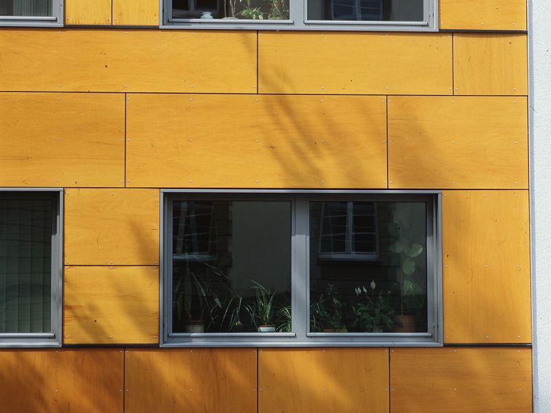 Weitere Ansicht der Fassade