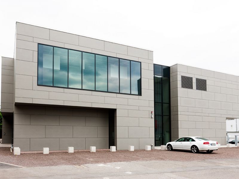 Weitere Ansicht der Fassade