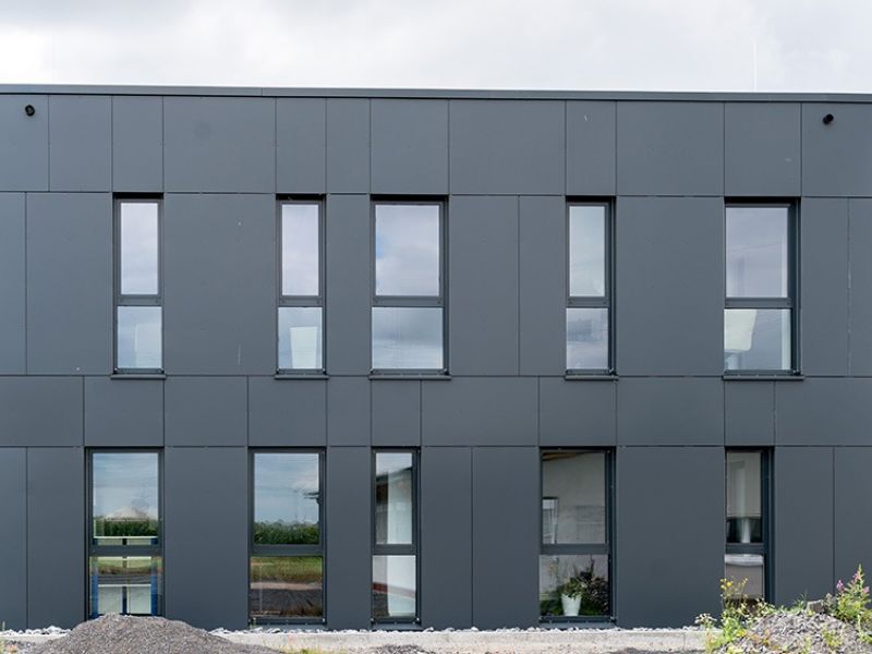 Weitere Ansicht der Fassade