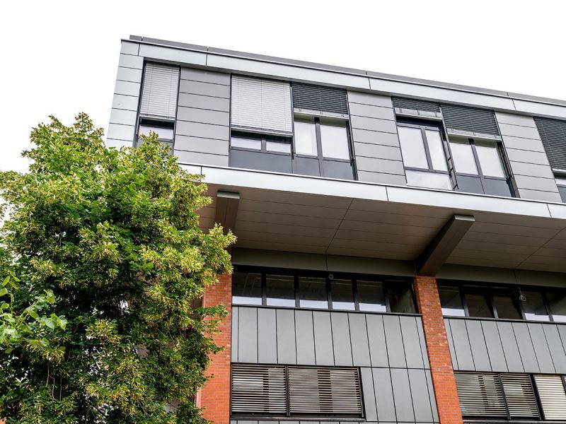 Weitere Ansicht der Fassade