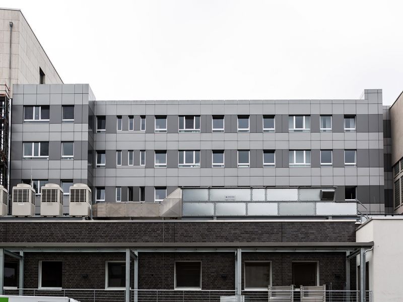 Weitere Ansicht der Fassade