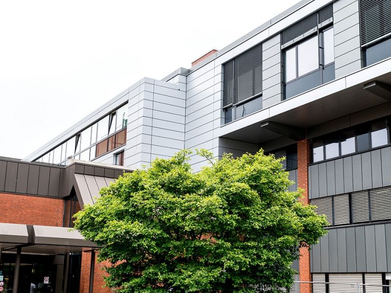 Weitere Ansicht der Fassade