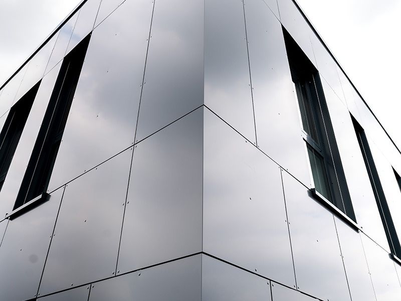 Weitere Ansicht der Fassade