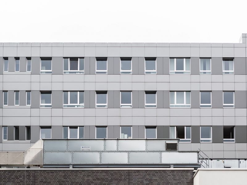 Weitere Ansicht der Fassade
