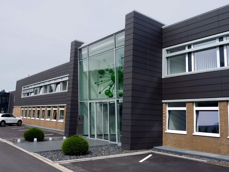 Weitere Ansicht der Fassade