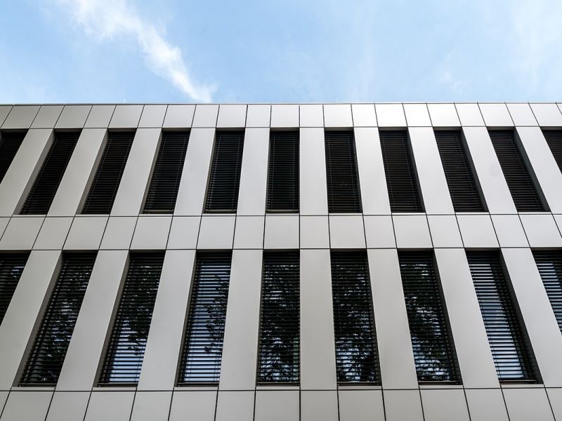 Weitere Ansicht der Fassade
