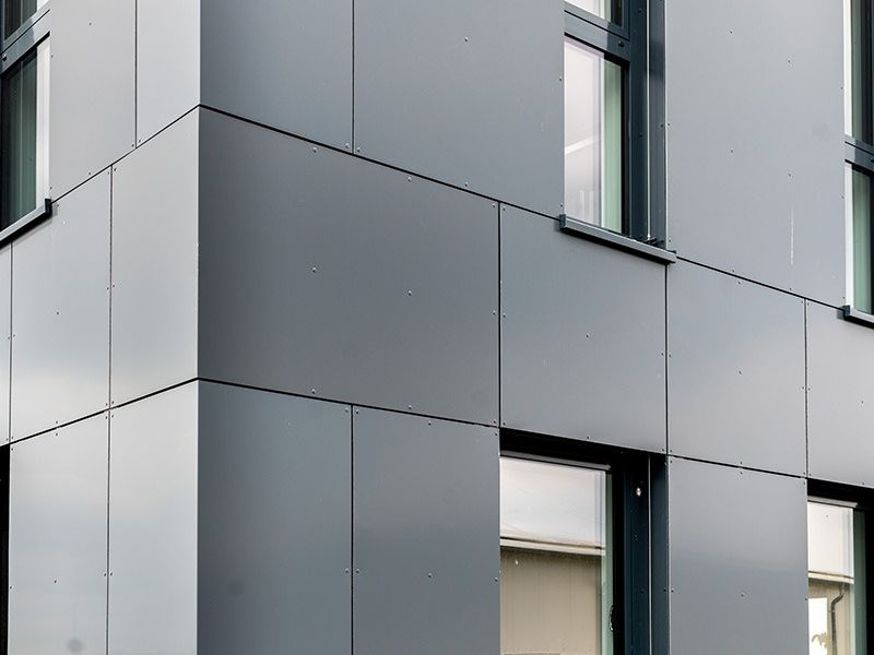 Weitere Ansicht der Fassade