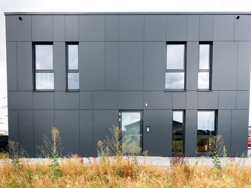 Weitere Ansicht der Fassade