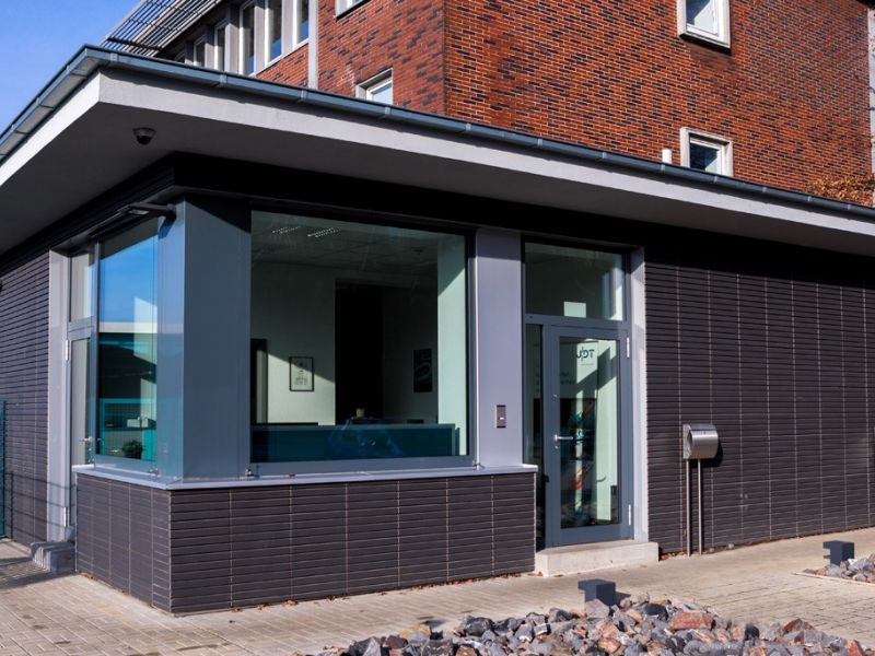 Weitere Ansicht der Fassade