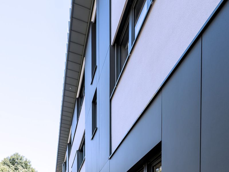 Weitere Ansicht der Fassade