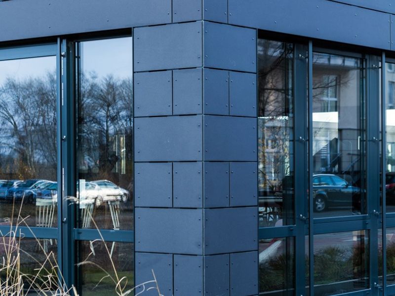 Weitere Ansicht der Fassade
