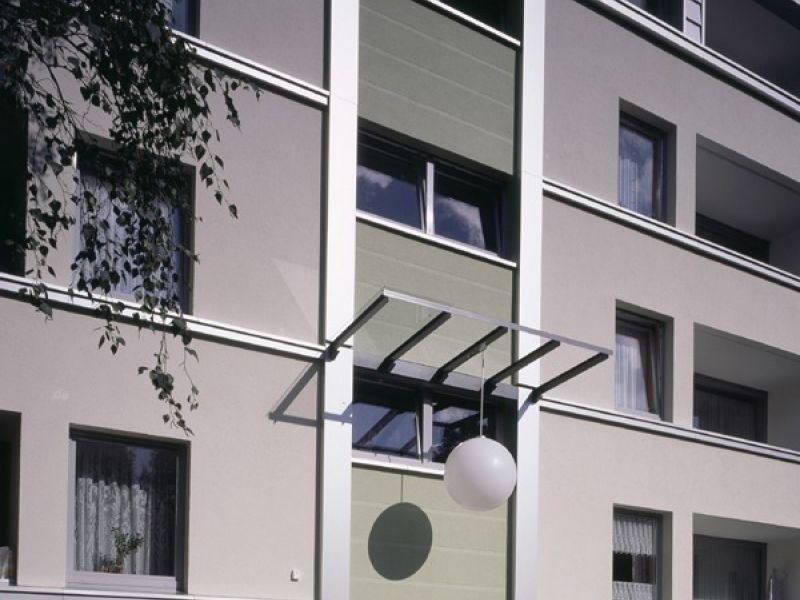 Weitere Ansicht der Fassade