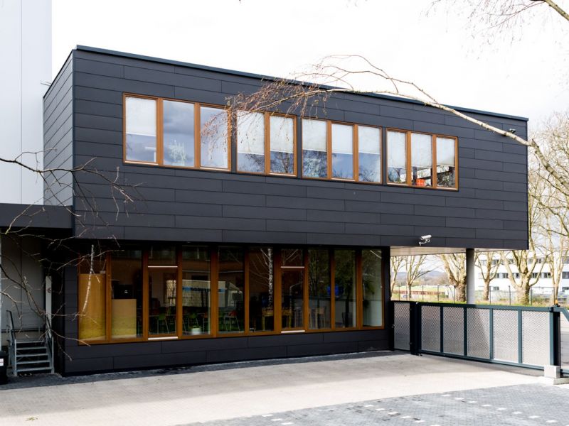 Weitere Ansicht der Fassade