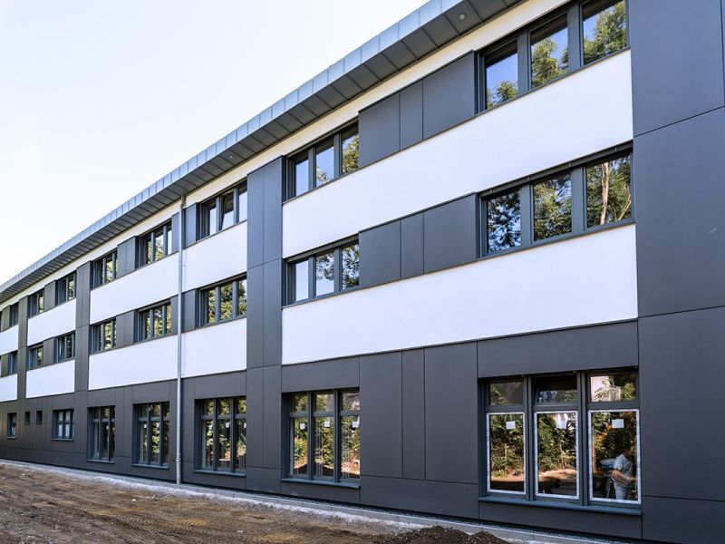 Weitere Ansicht der Fassade