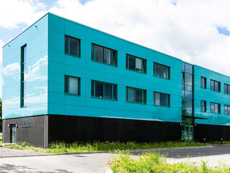 Weitere Ansicht der Fassade