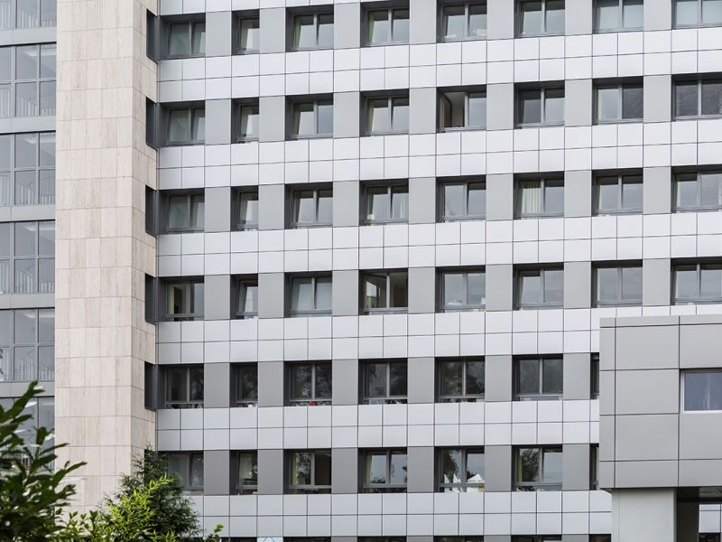 Weitere Ansicht der Fassade