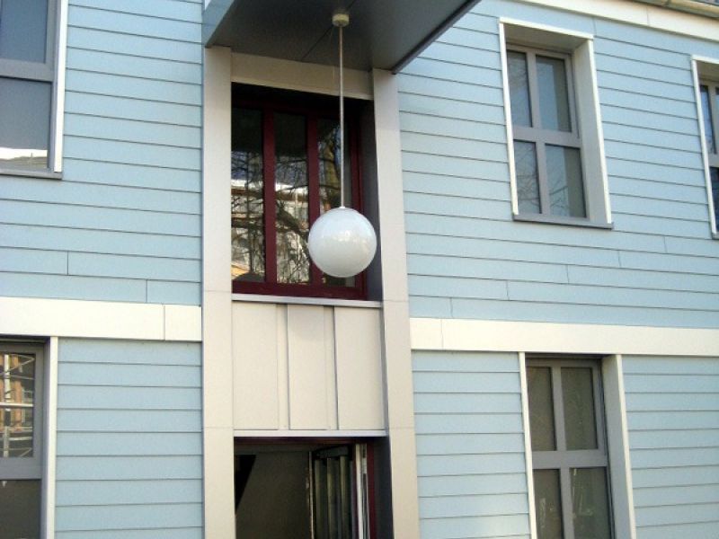 Weitere Ansicht der Fassade