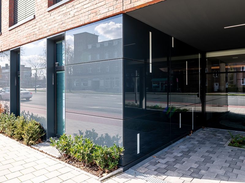Weitere Ansicht der Fassade