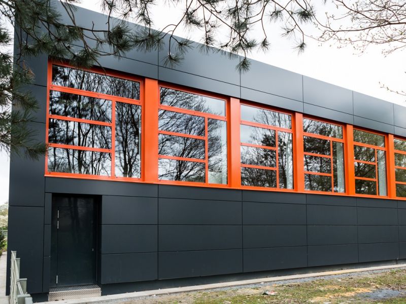 Weitere Ansicht der Fassade