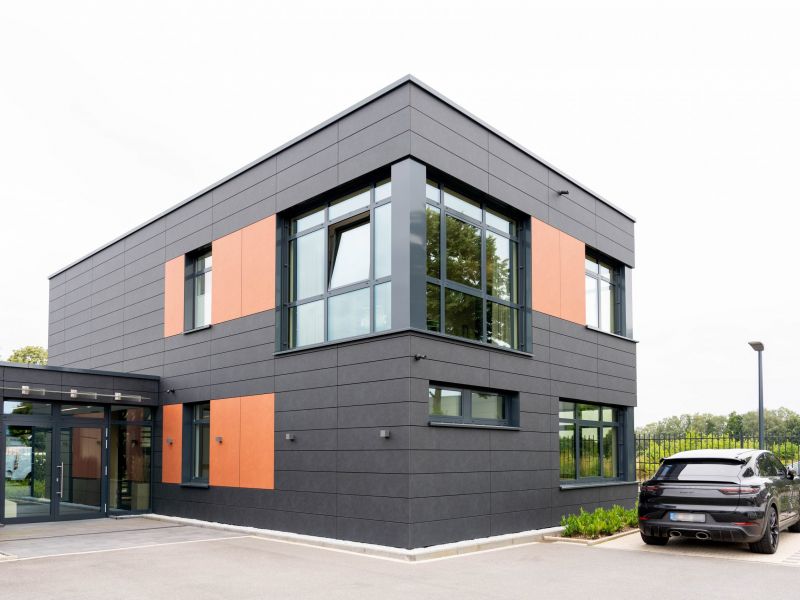 Weitere Ansicht der Fassade