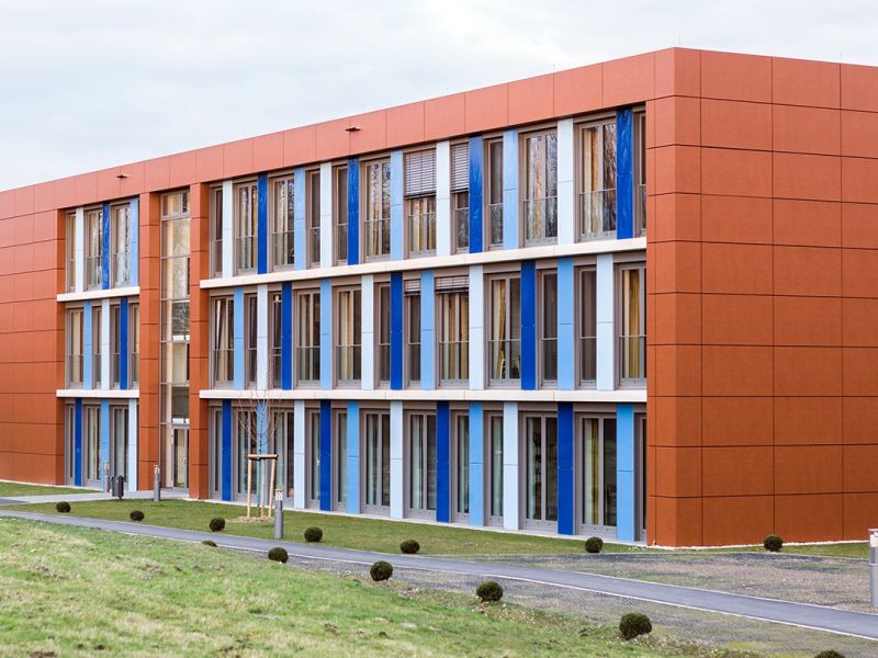 Weitere Ansicht der Fassade