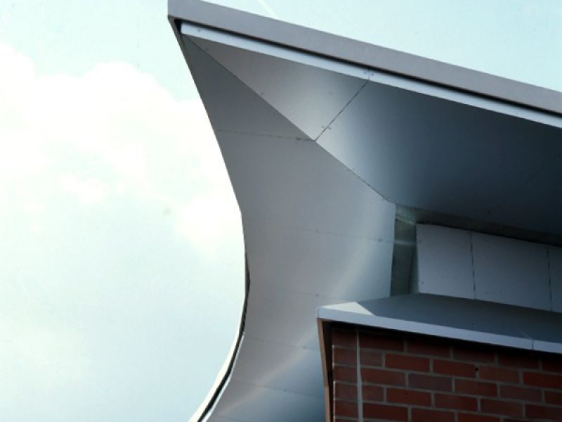 Weitere Ansicht der Fassade