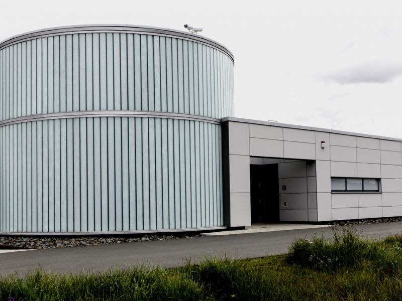 Weitere Ansicht der Fassade