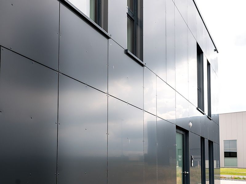 Weitere Ansicht der Fassade