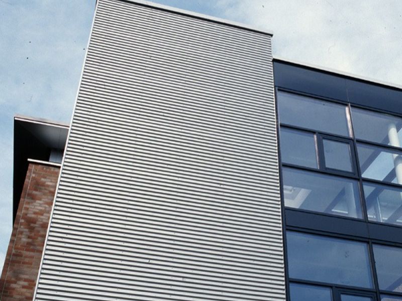 Weitere Ansicht der Fassade